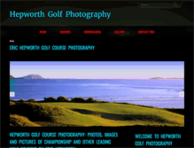 Tablet Screenshot of hepworthgolfphotography.com
